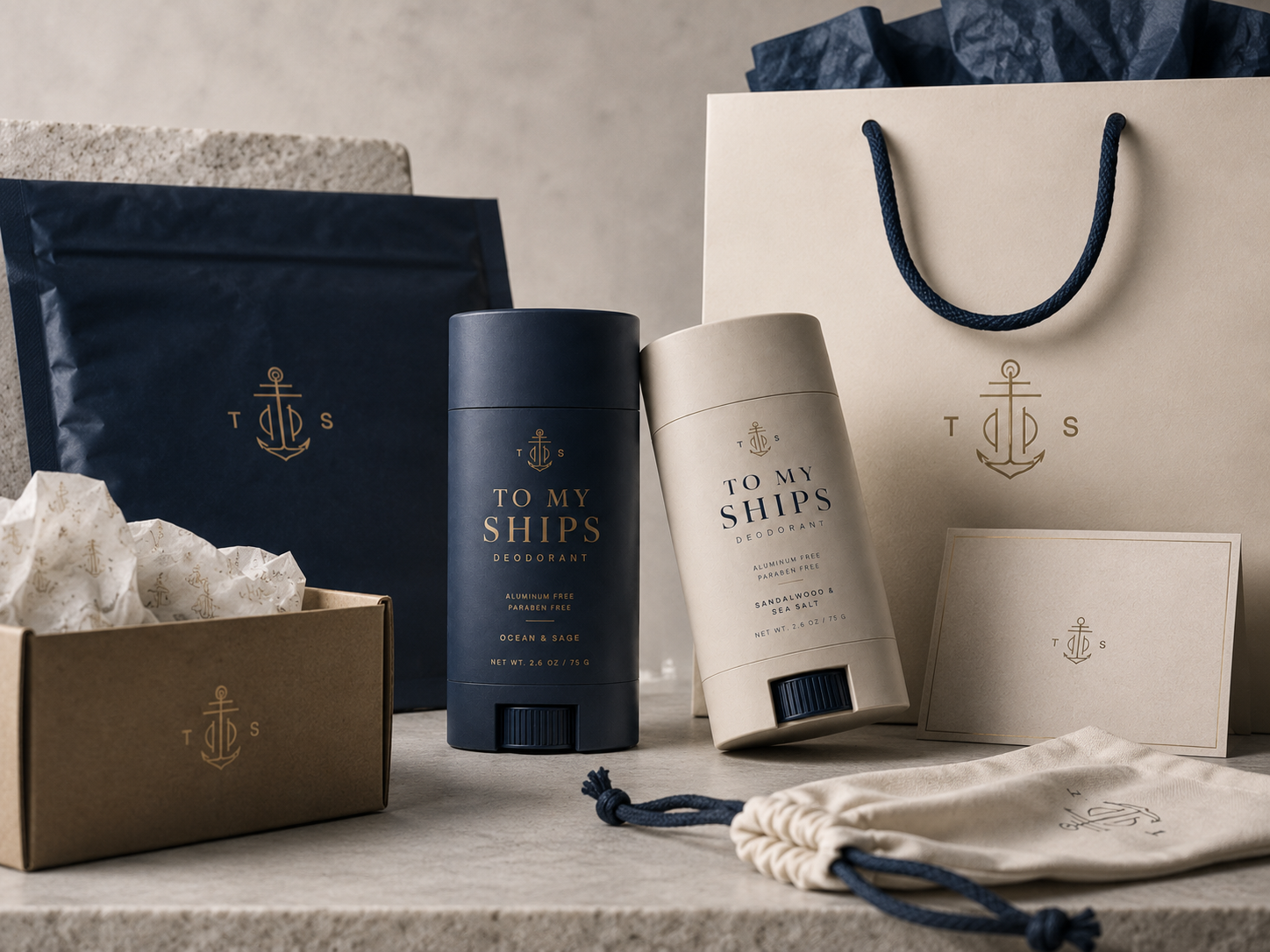 To My Ships Real World Packaging and Mailer Mockups